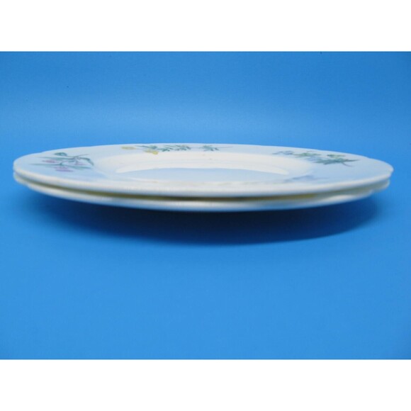 Minton Meadow Scalloped Set Of 2  Floral 7 1/2" Salad Plates VGC     1962-1970 - Picture 5 of 10